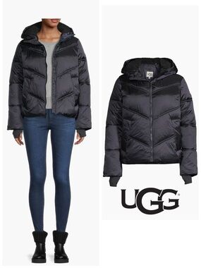 Like New - UGG Ronney Hooded Puffer Jacket